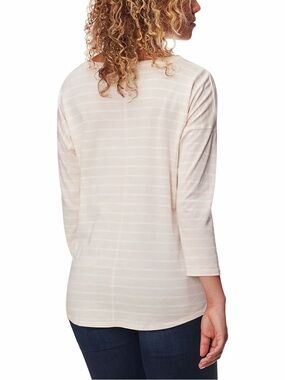 Patagonia Women's Shallow Seas 3/4 Sleeve Stripe Top Size XS